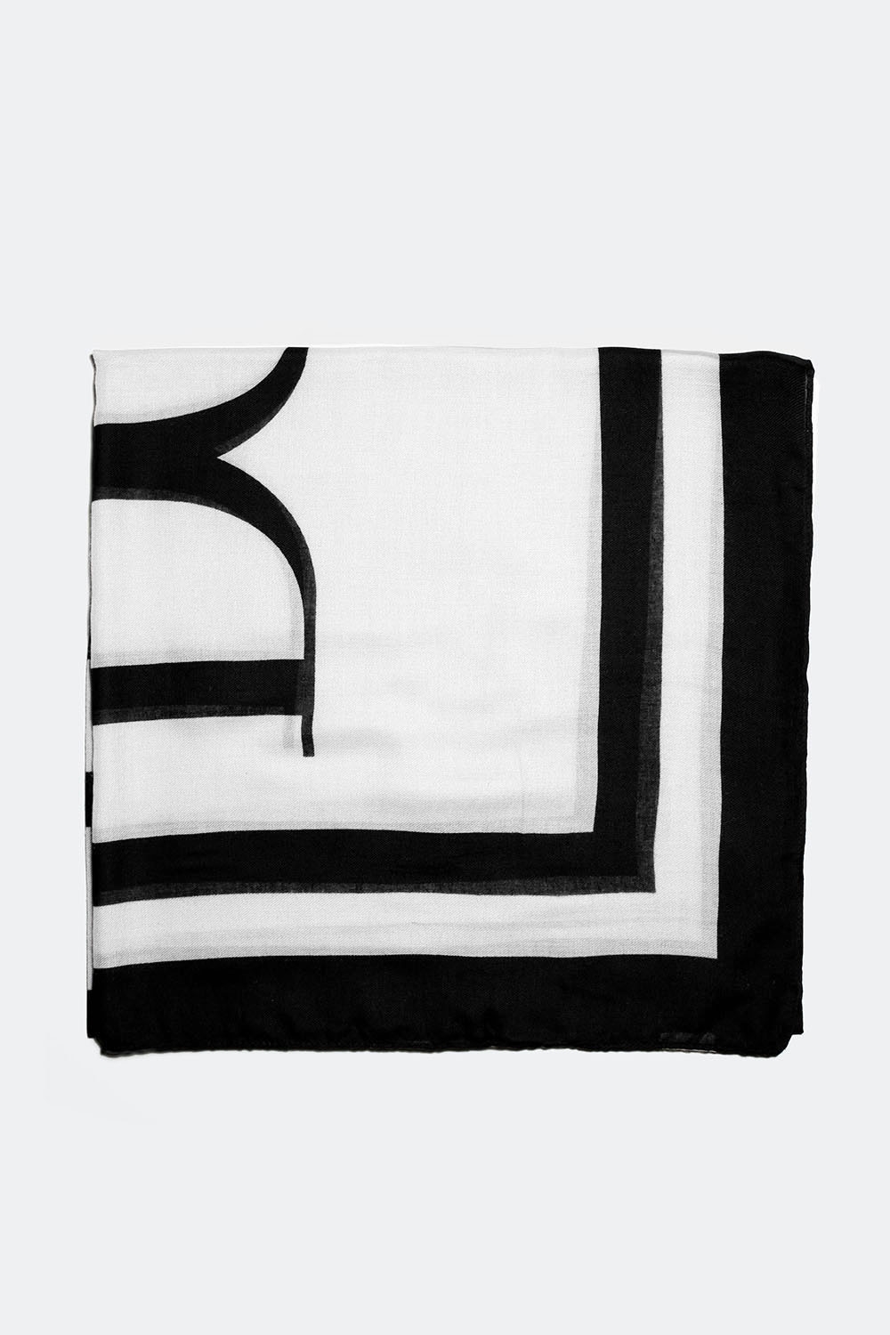 Mønstret svart sjal i gruppen Don Donna hos Glitter (171000589400)