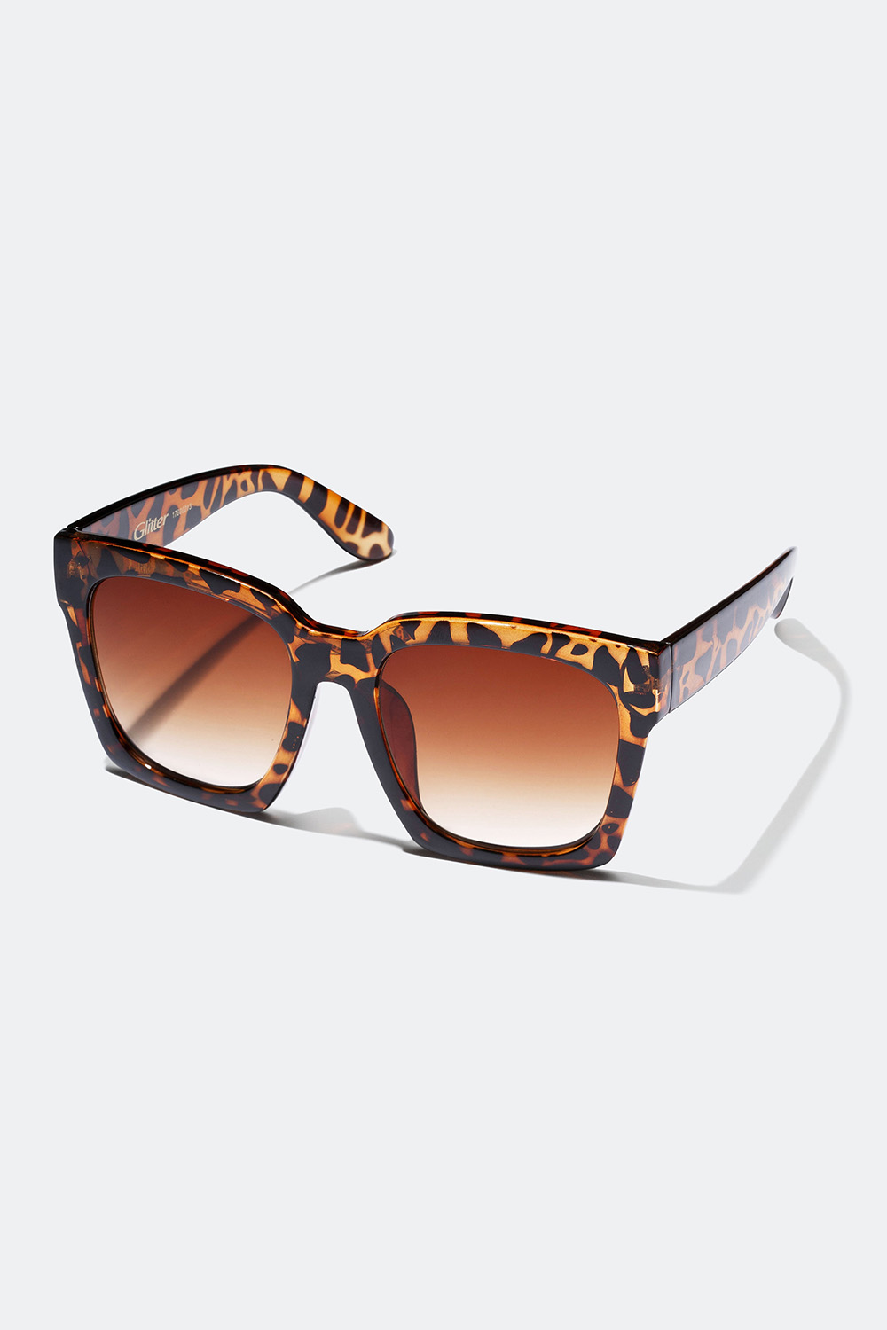 Oversize-solbrille med skilpaddemønster i gruppen Accessories / Solbriller hos Glitter (17600013)