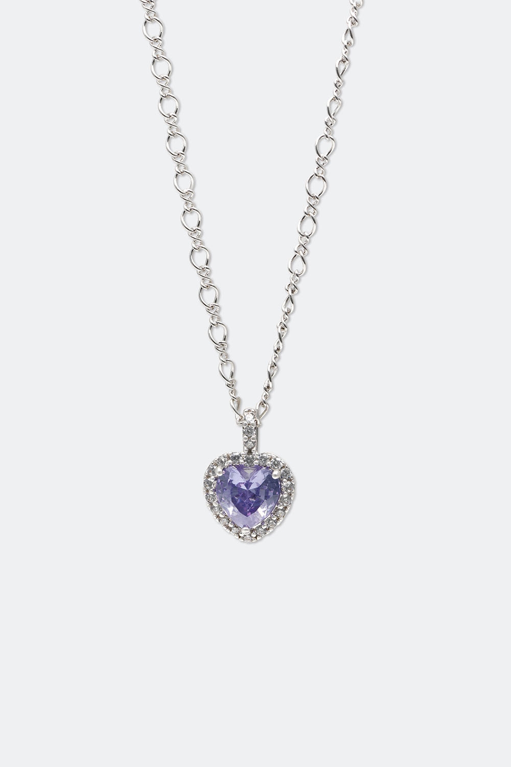 Delphine necklace - Lavender i gruppen Smykker / Halskjeder / Halskjeder med anheng hos Glitter (254000586601)