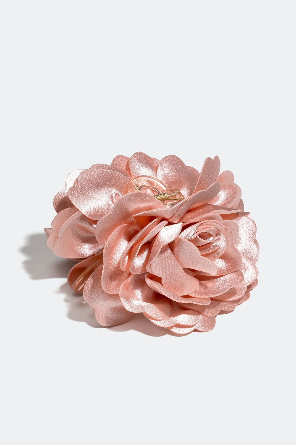 Hårklemme med rosa blomst i gruppen Håraccessories / Spenner & klemmer / Hårklyper hos Glitter (331001575100)