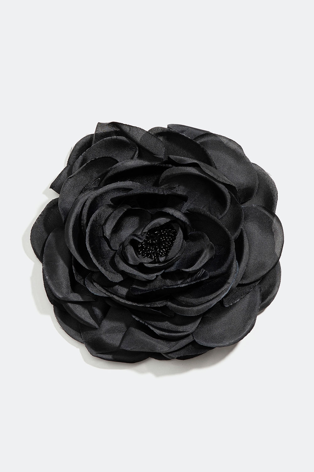 Hårspenne med stor, svart blomst i gruppen Håraccessories / Spenner & klemmer / Hårspenner hos Glitter (335001039000)