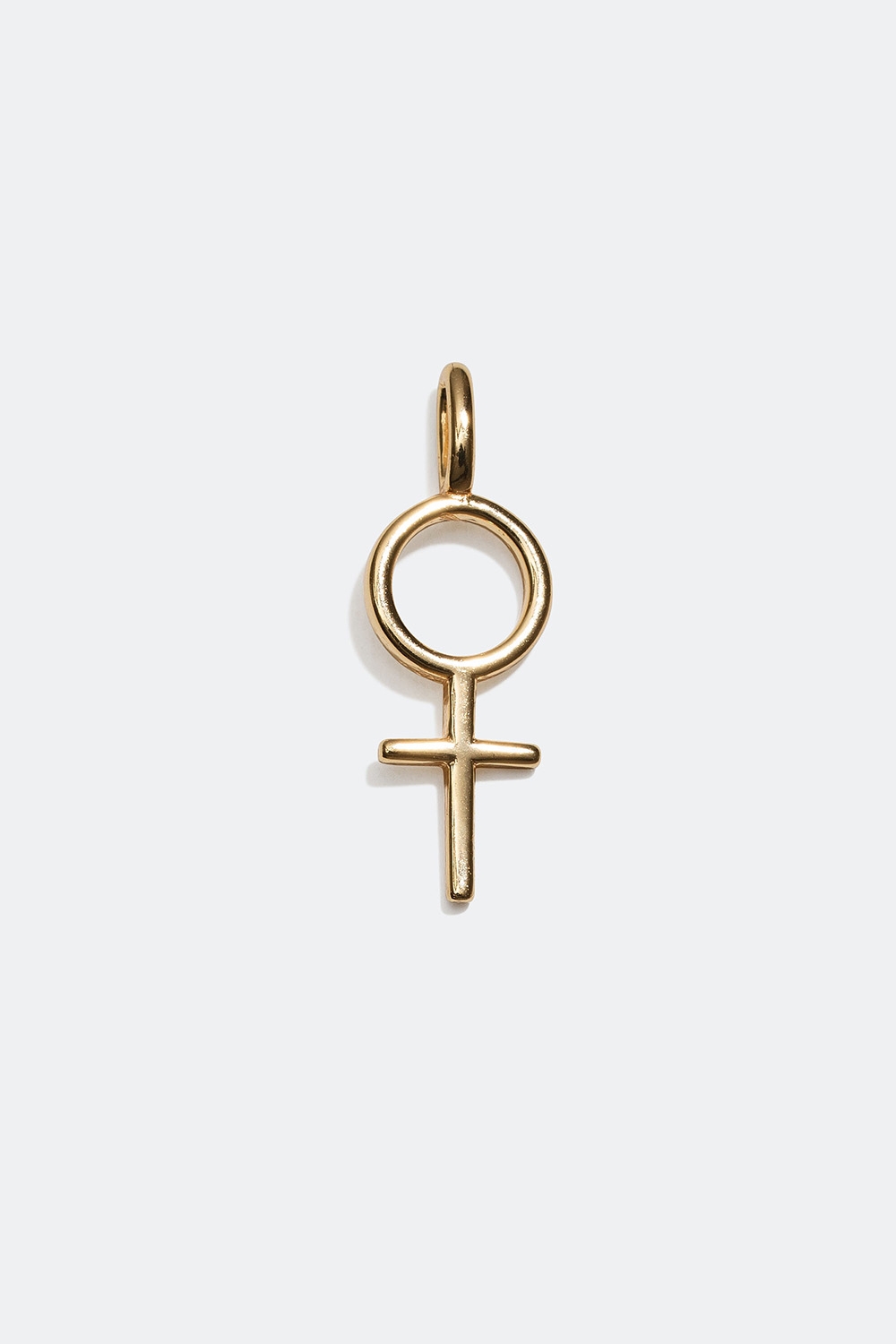 Anheng med kvinnesymbol, forgylt med 18 K gull i gruppen Smykker / Anheng hos Glitter (509000272000)