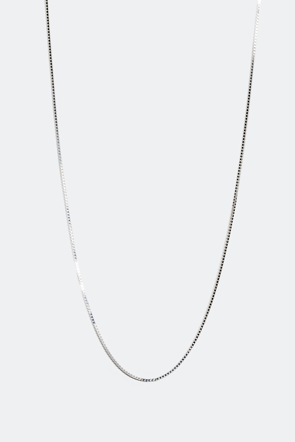 Venetiansk halskjede i ekte sølv, 40 cm i gruppen Ekte sølv / Sølvhalskjeder / Kjeder i ekte sølv hos Glitter (554000741001)